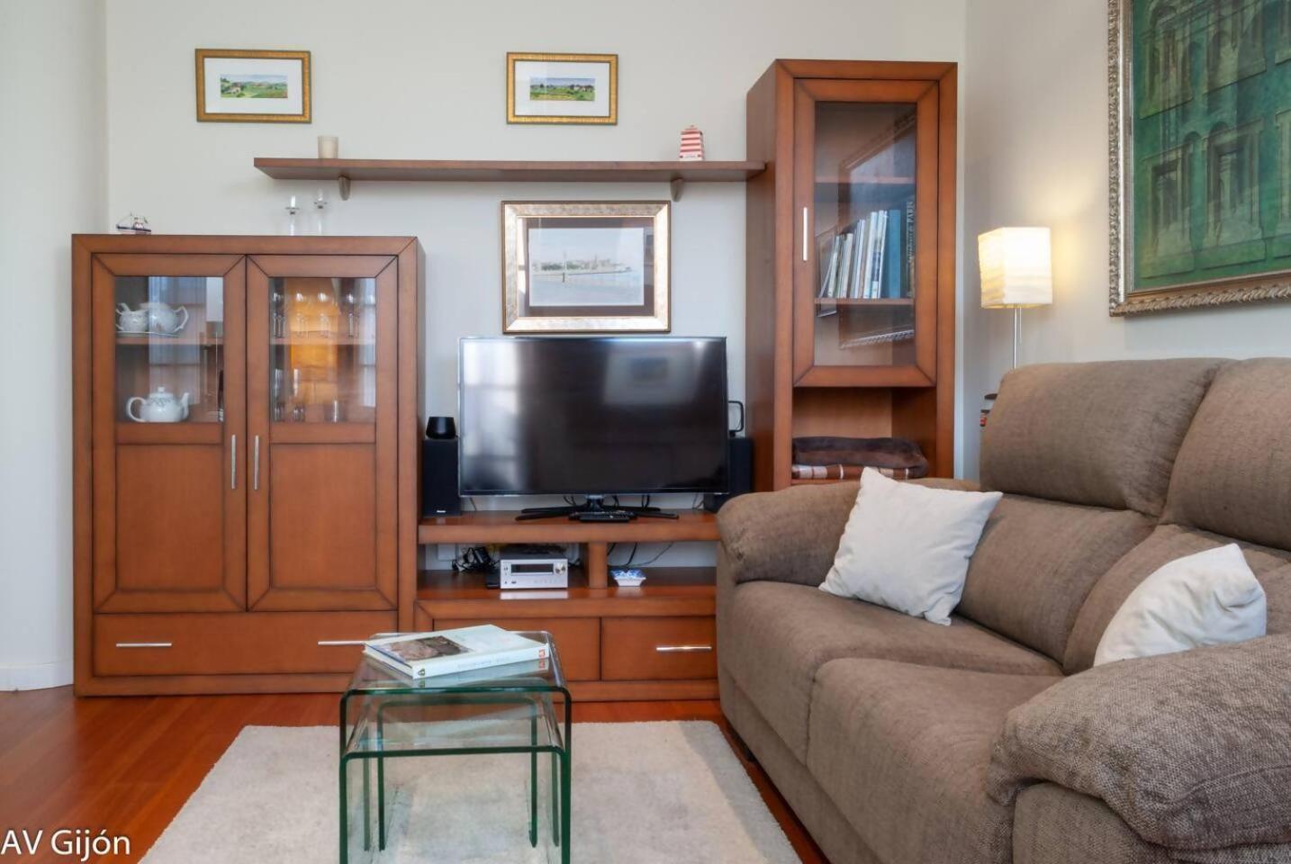 Av Gijon San Agustin 12 Apartment Bagian luar foto