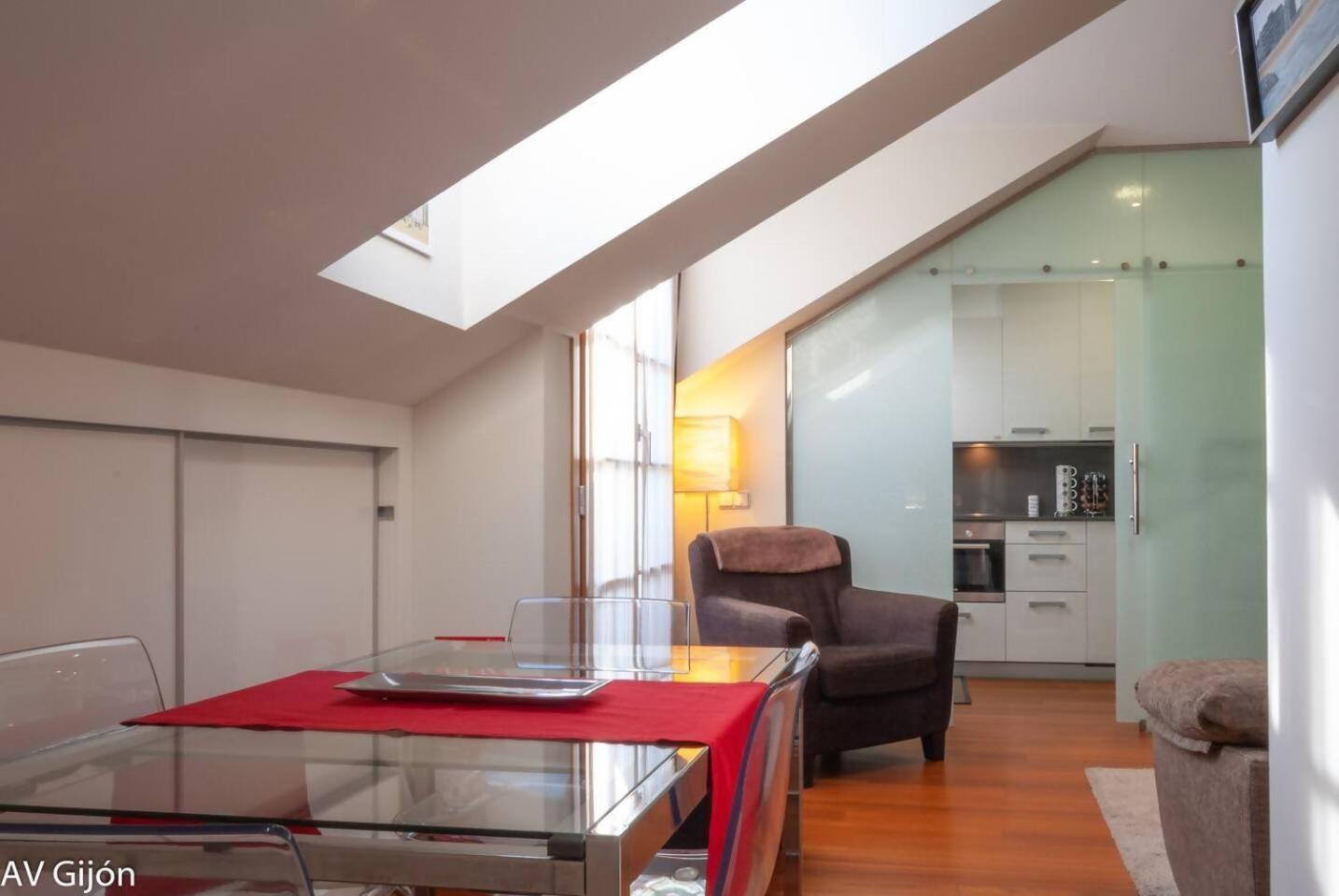 Av Gijon San Agustin 12 Apartment Bagian luar foto