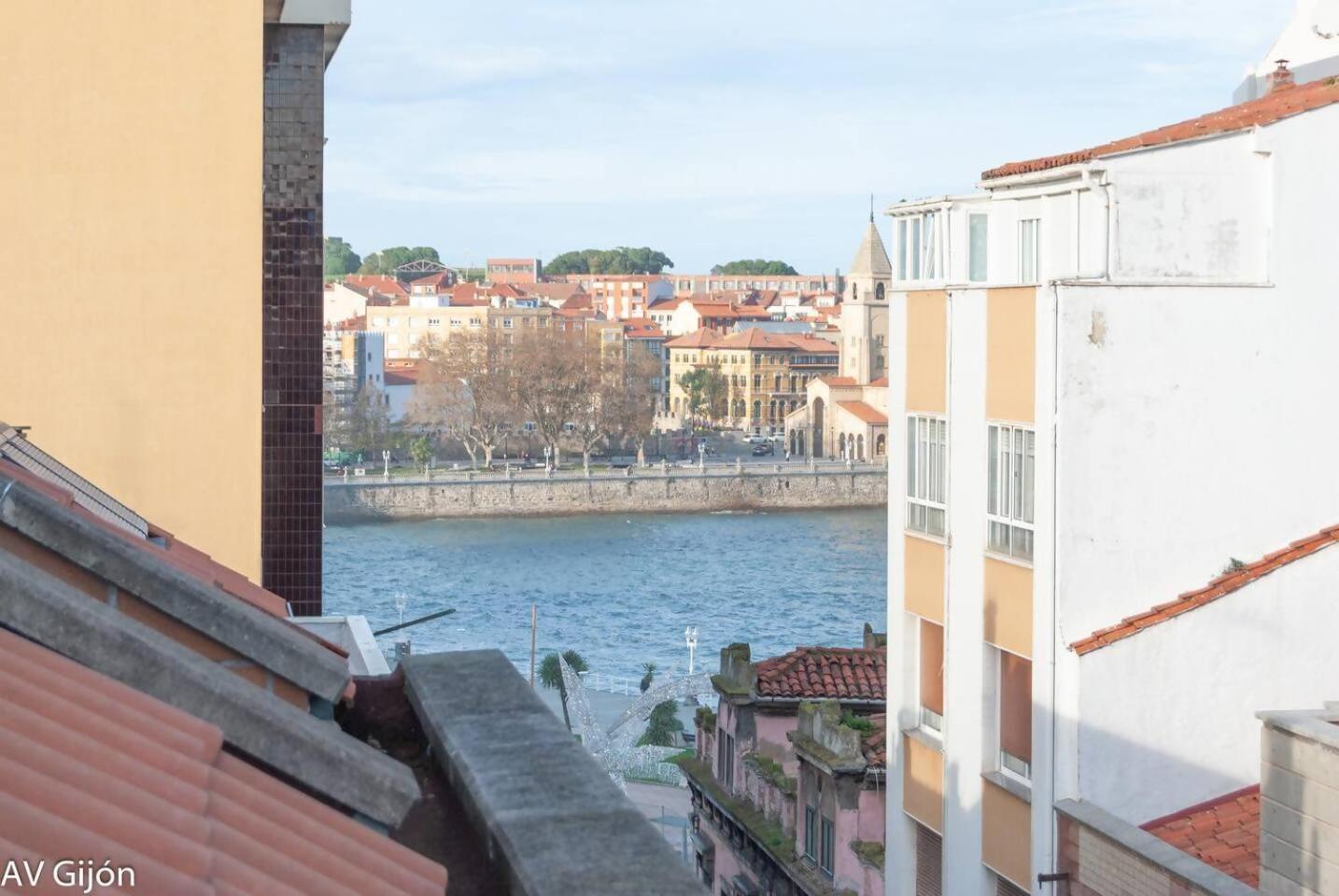 Av Gijon San Agustin 12 Apartment Bagian luar foto